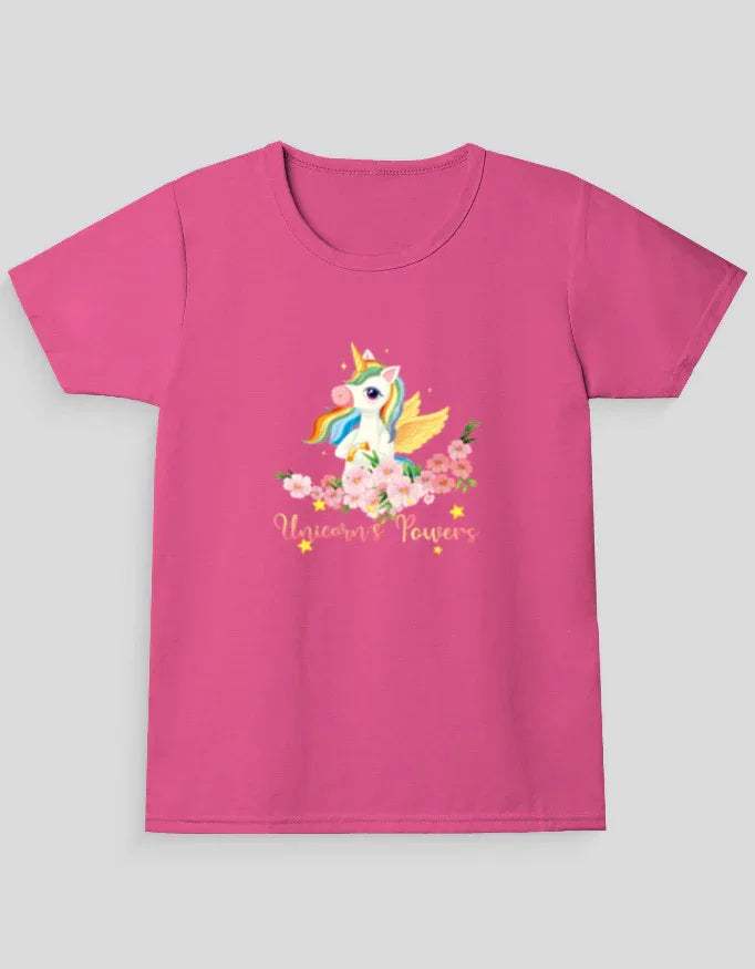 Unicorn Graphic T-Shirt for Girl's - Not So Suttle
