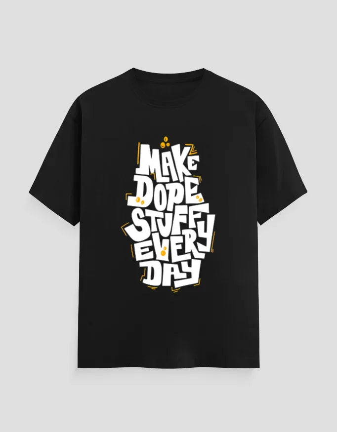 Make Dope Stuff Graphic Classic Crew T-Shirt for Men - Not So Suttle