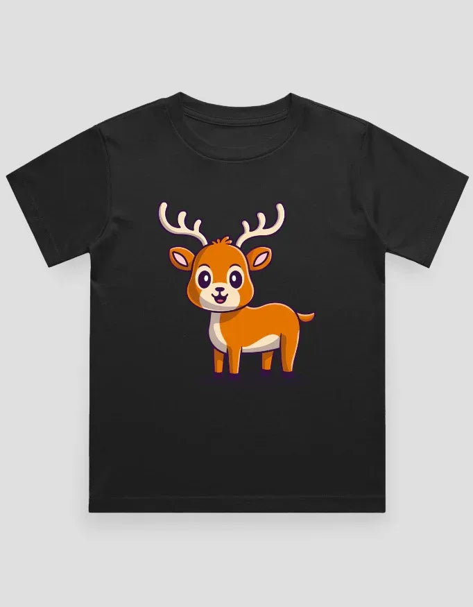 Deer Graphic T-Shirt for Boys - Not So Suttle