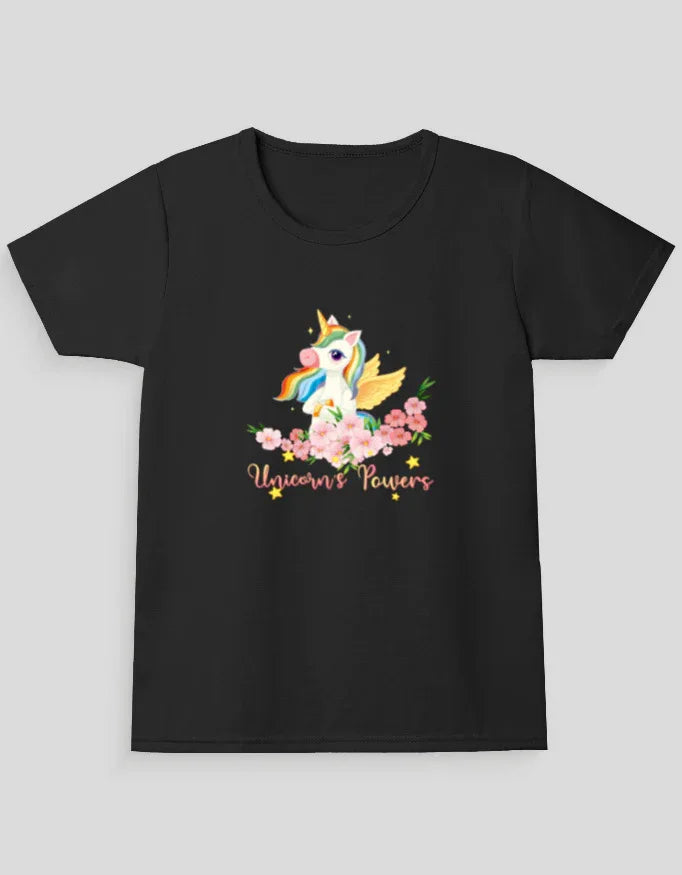 Unicorn Graphic T-Shirt for Girl's - Not So Suttle