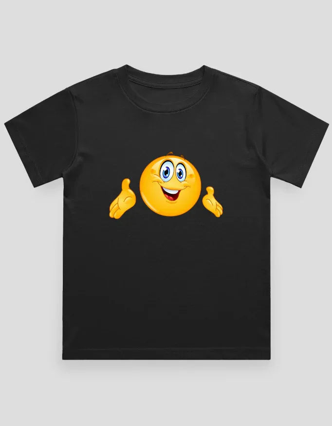 Smiley Graphics T-Shirt for Boys - Not So Suttle
