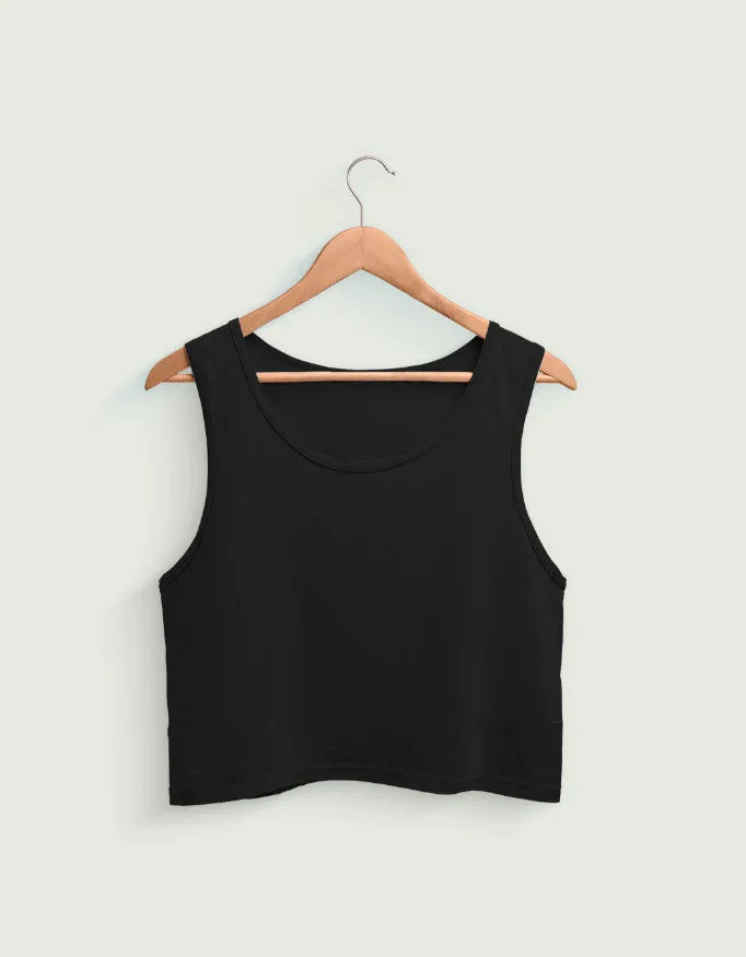 Olive Green Crop Tank - Not So Suttle