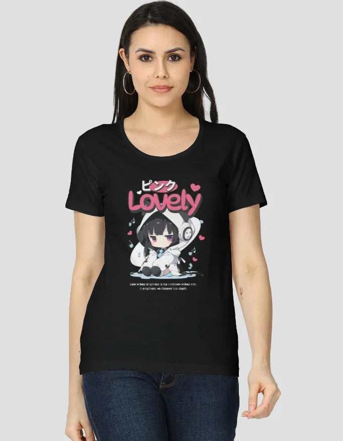 Lovely Graphic Classic T-Shirt for Women - Not So Suttle