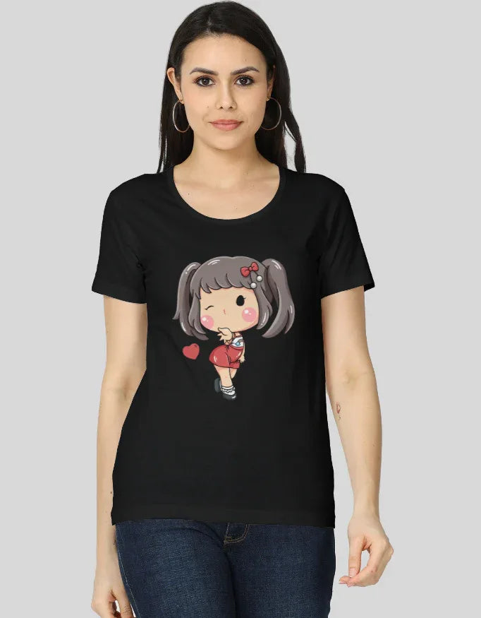 Girl Graphic Classic T-Shirt for Women - Not So Suttle