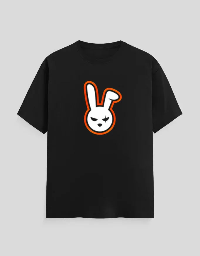 Angry Bunny Graphic T-Shirt for Men - Not So Suttle