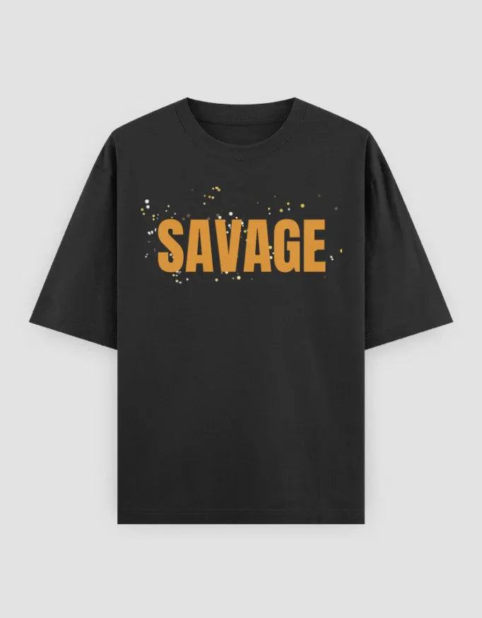 Savage Graphic Oversized Classic T-Shirt for Women - Not So Suttle