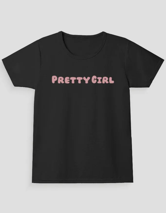 Pretty Girl Graphic T-Shirt for Girl's - Not So Suttle