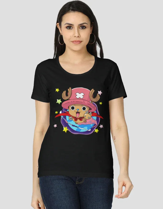 Anime Graphic Classic T-Shirt for Women - Not So Suttle