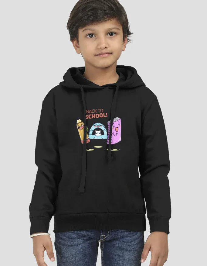 School Graphic Kids Hoodie - Not So Suttle