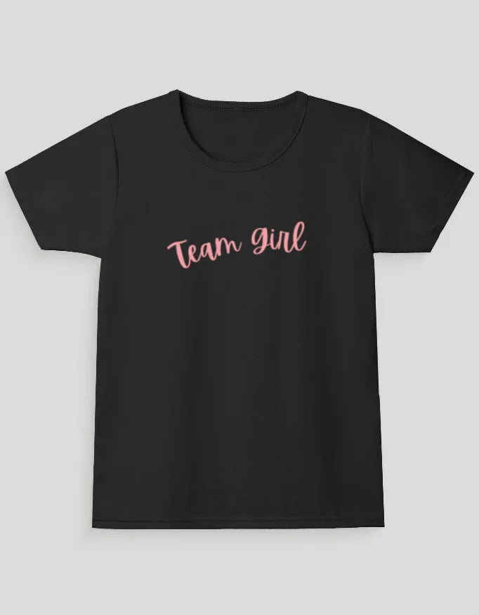 Team Girl Graphic T-Shirt for Girl's - Not So Suttle