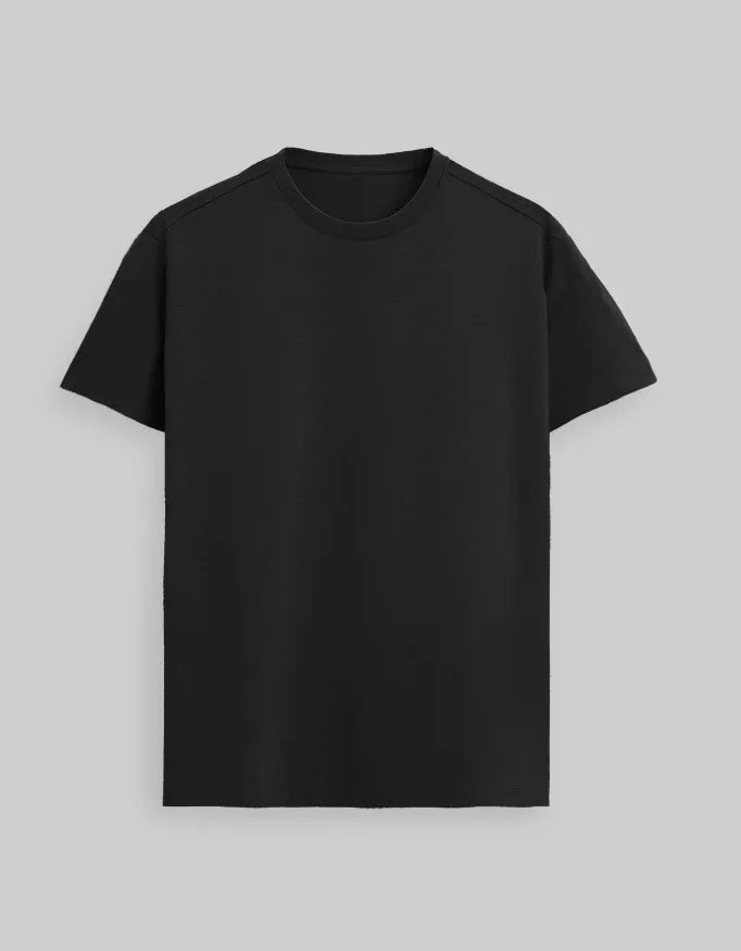 Supima Solid Round neck T-Shirt - Not So Suttle