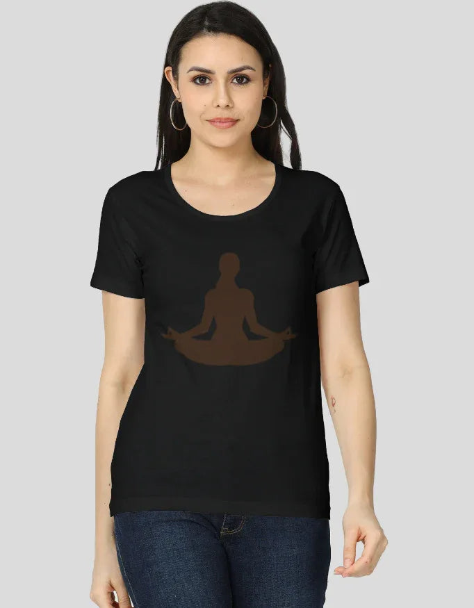 Yoga Graphic Classic T-Shirt for Women - Not So Suttle