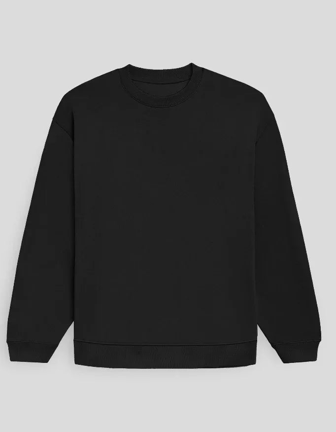 Black Oversized Sweatshirt - Not So Suttle