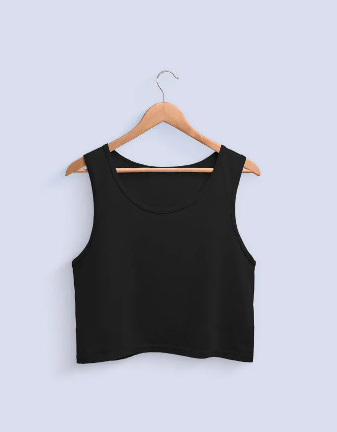 Royal Blue Crop Tank - Not So Suttle