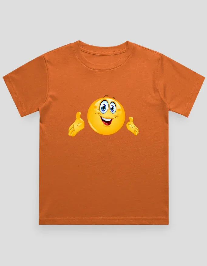 Smiley Graphics T-Shirt for Boys - Not So Suttle
