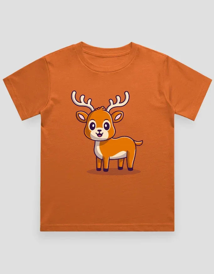 Deer Graphic T-Shirt for Boys - Not So Suttle