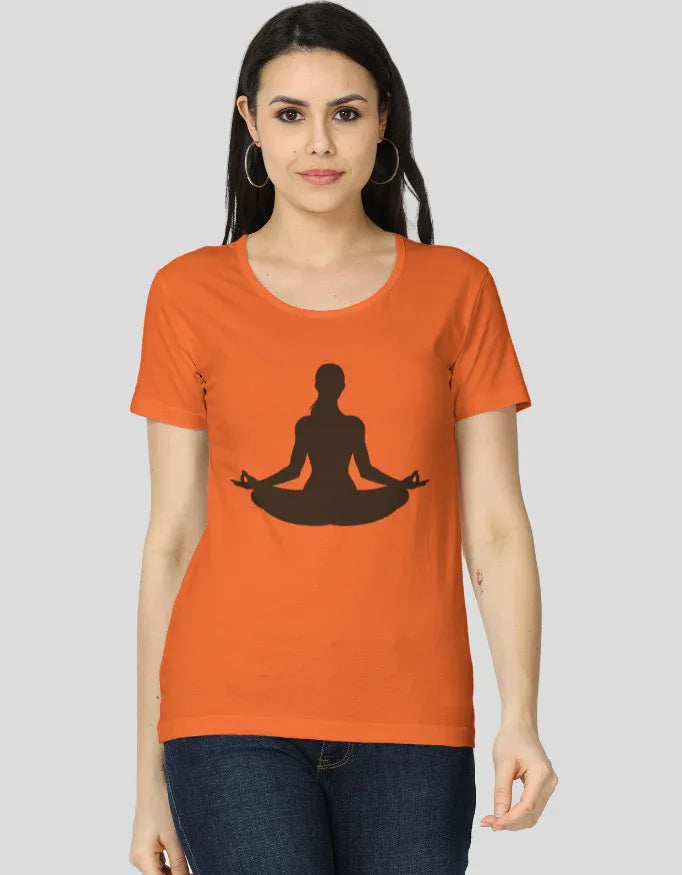 Yoga Graphic Classic T-Shirt for Women - Not So Suttle