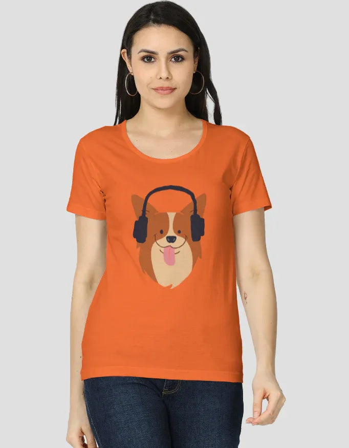 Music Lover Graphic Classic T-Shirt for Women - Not So Suttle