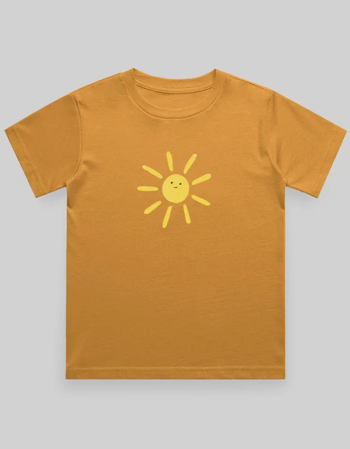 Dino Sun Graphics T-Shirt for Boys - Not So Suttle