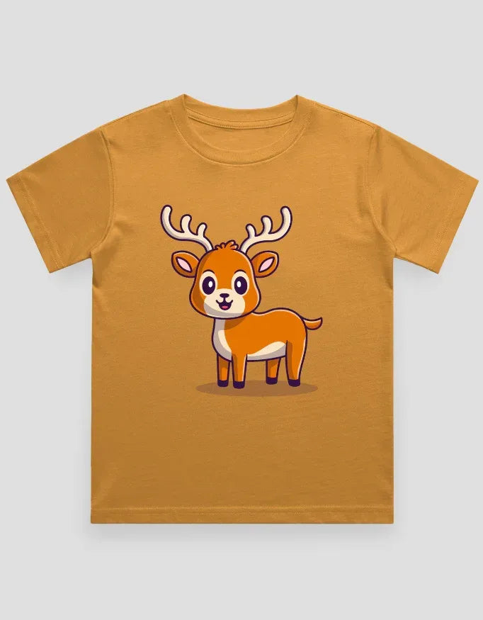 Deer Graphic T-Shirt for Boys - Not So Suttle