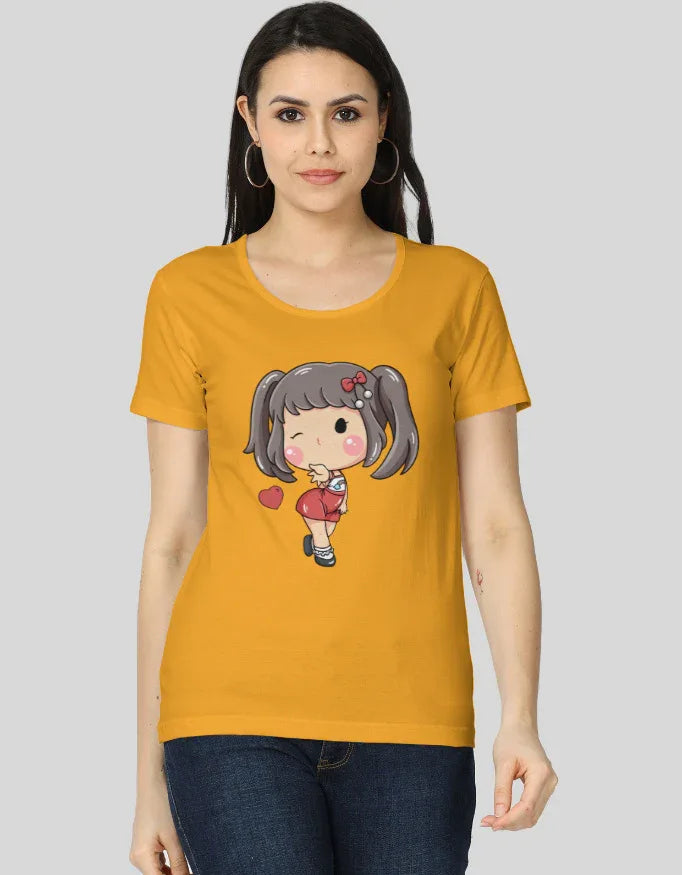 Girl Graphic Classic T-Shirt for Women - Not So Suttle