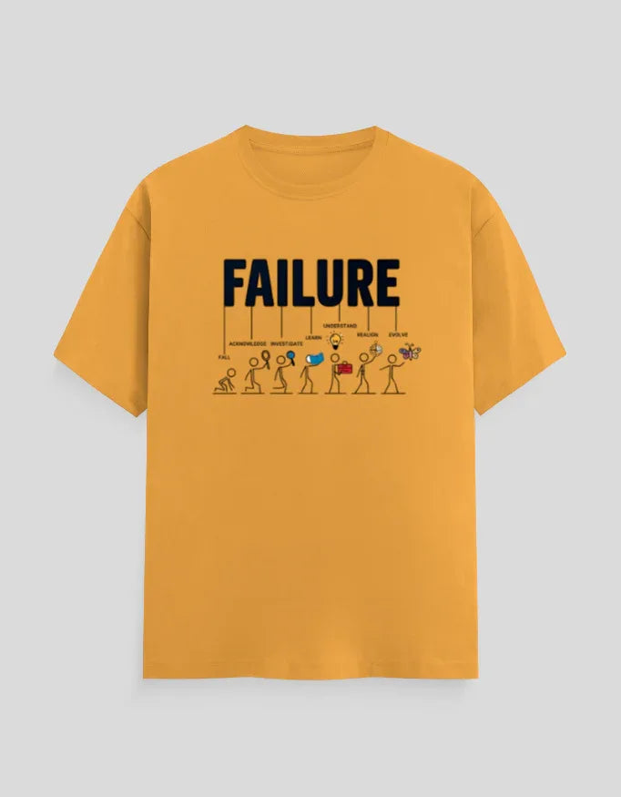 Failure Graphic Classic Crew T-Shirt for Men - Not So Suttle