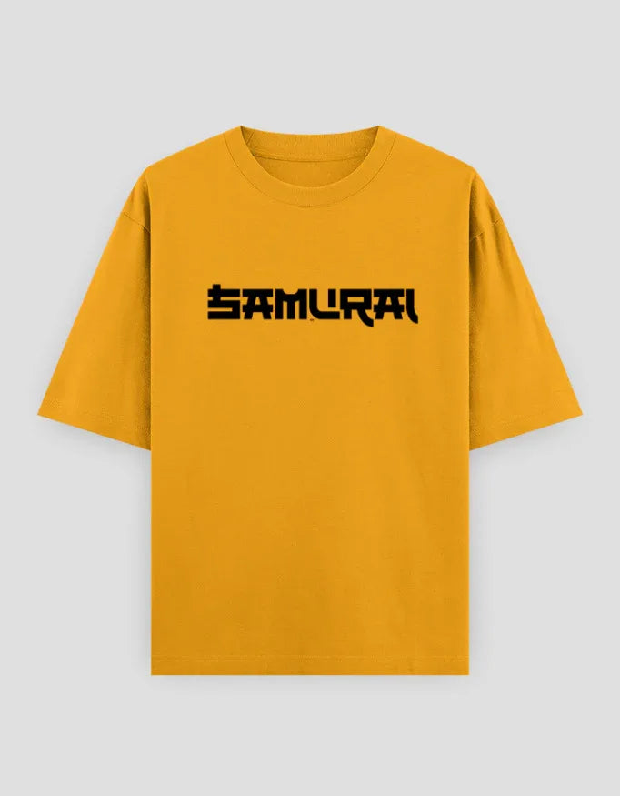 Samurai Graphic Oversized Classic T-Shirt for Men - Not So Suttle