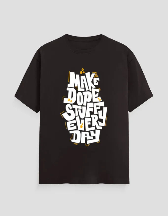 Make Dope Stuff Graphic Classic Crew T-Shirt for Men - Not So Suttle