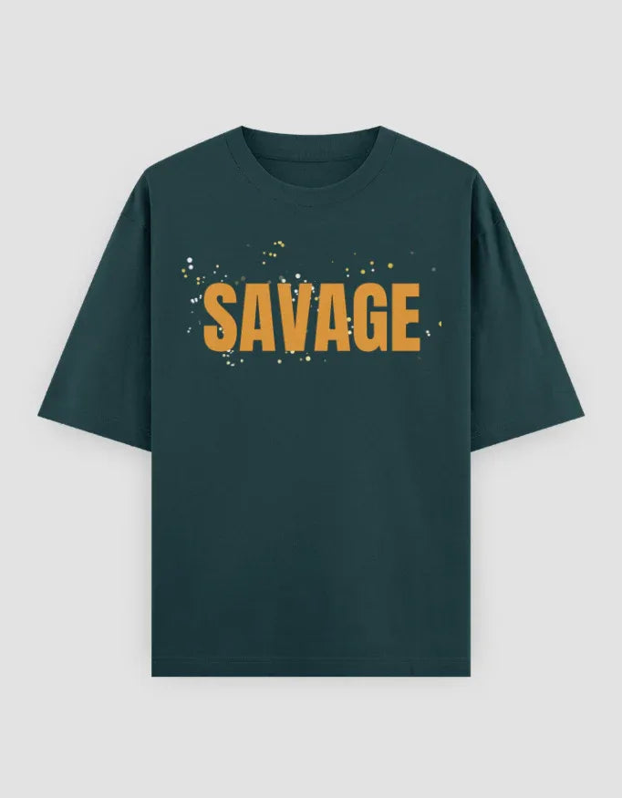 Savage Graphic Oversized Classic T-Shirt for Women - Not So Suttle