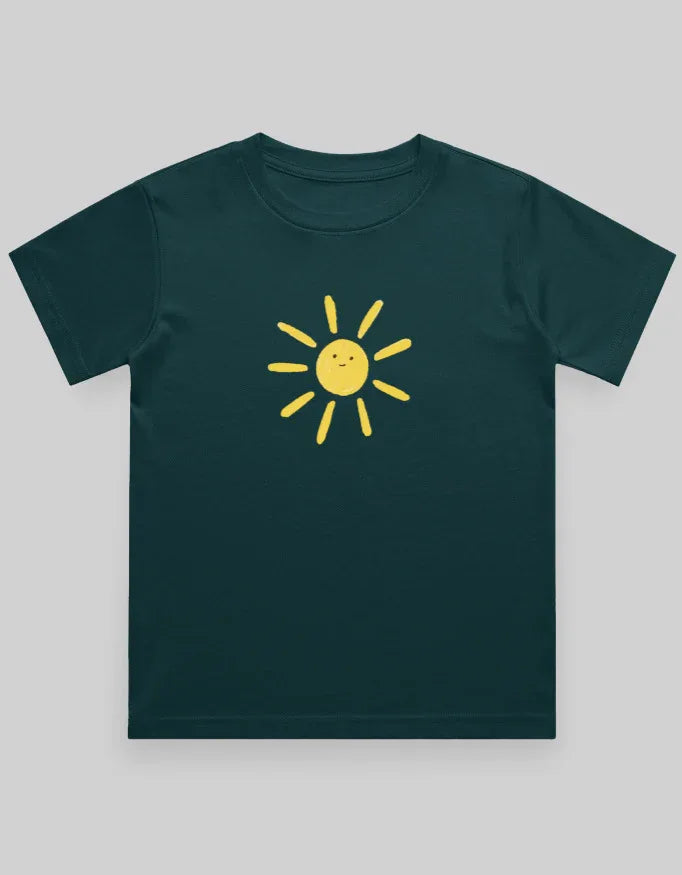 Dino Sun Graphics T-Shirt for Boys - Not So Suttle