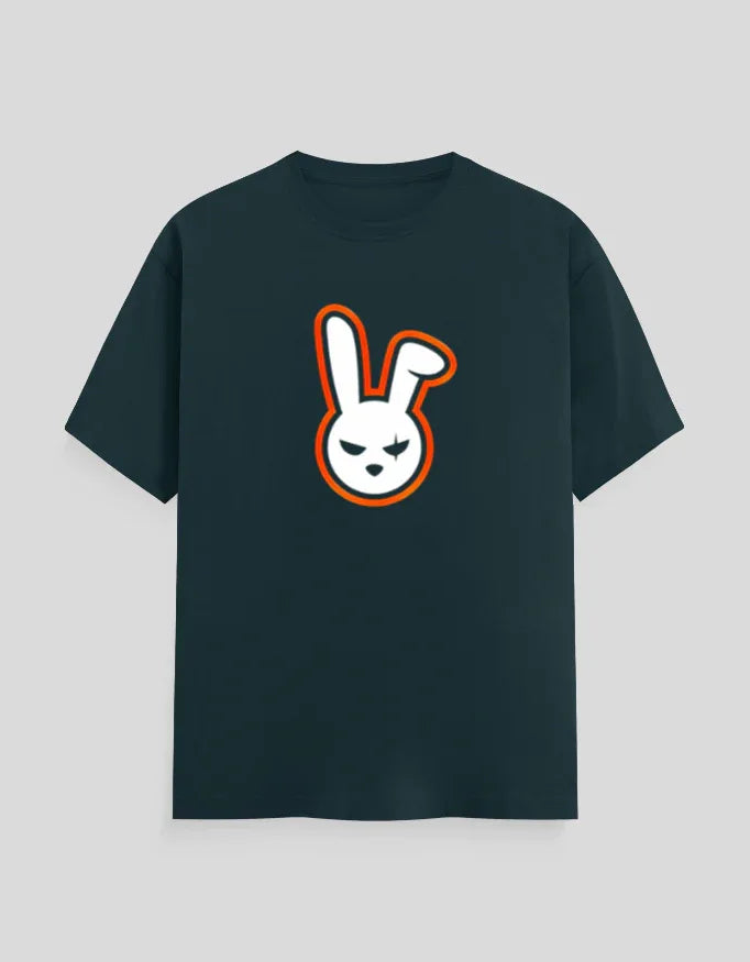Angry Bunny Graphic T-Shirt for Men - Not So Suttle