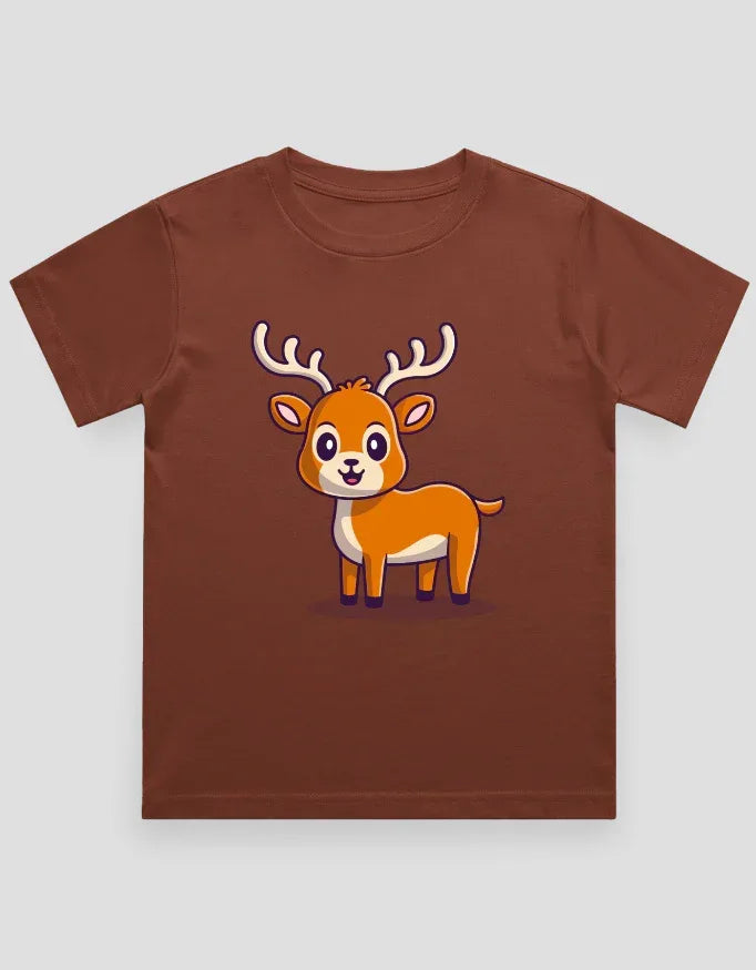 Deer Graphic T-Shirt for Boys - Not So Suttle