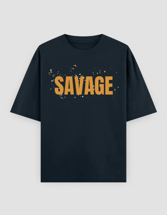 Savage Graphic Oversized Classic T-Shirt for Women - Not So Suttle