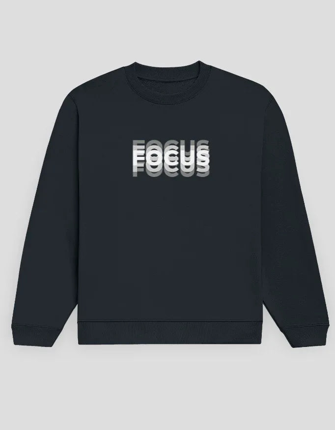 Focus Graphic Sweatshirt for Men - Not So Suttle