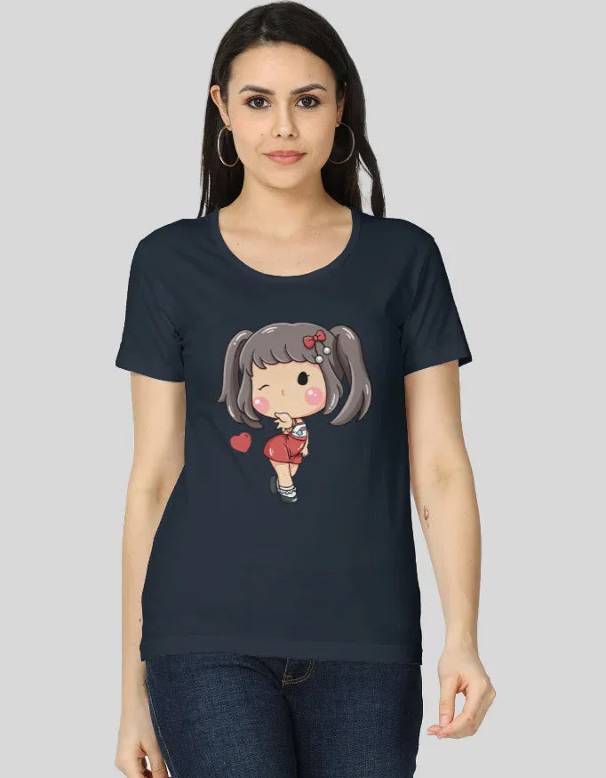 Girl Graphic Classic T-Shirt for Women - Not So Suttle