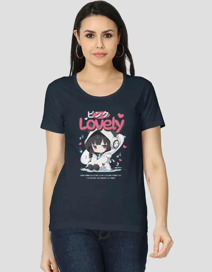 Lovely Graphic Classic T-Shirt for Women - Not So Suttle