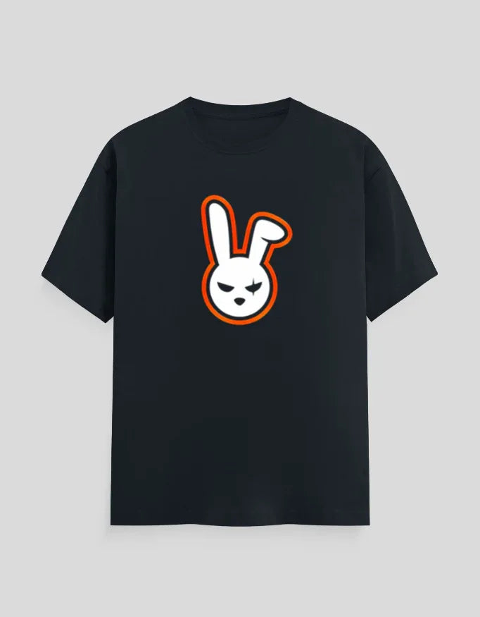 Angry Bunny Graphic T-Shirt for Men - Not So Suttle