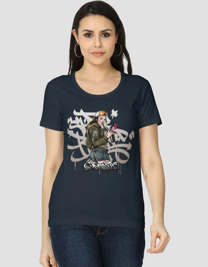 Graffiti Classic T-Shirt for Women - Not So Suttle