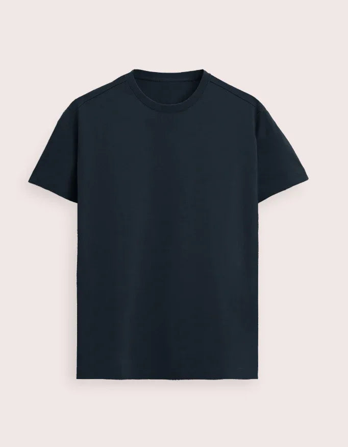 Supima Solid Round neck T-Shirt - Not So Suttle