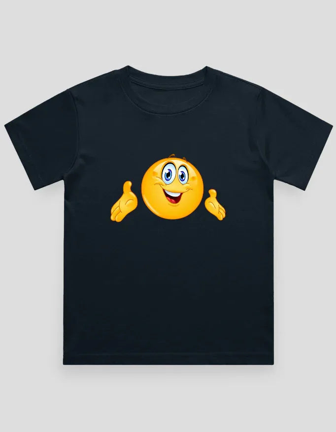 Smiley Graphics T-Shirt for Boys - Not So Suttle