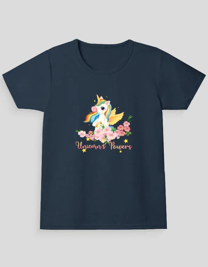 Unicorn Graphic T-Shirt for Girl's - Not So Suttle