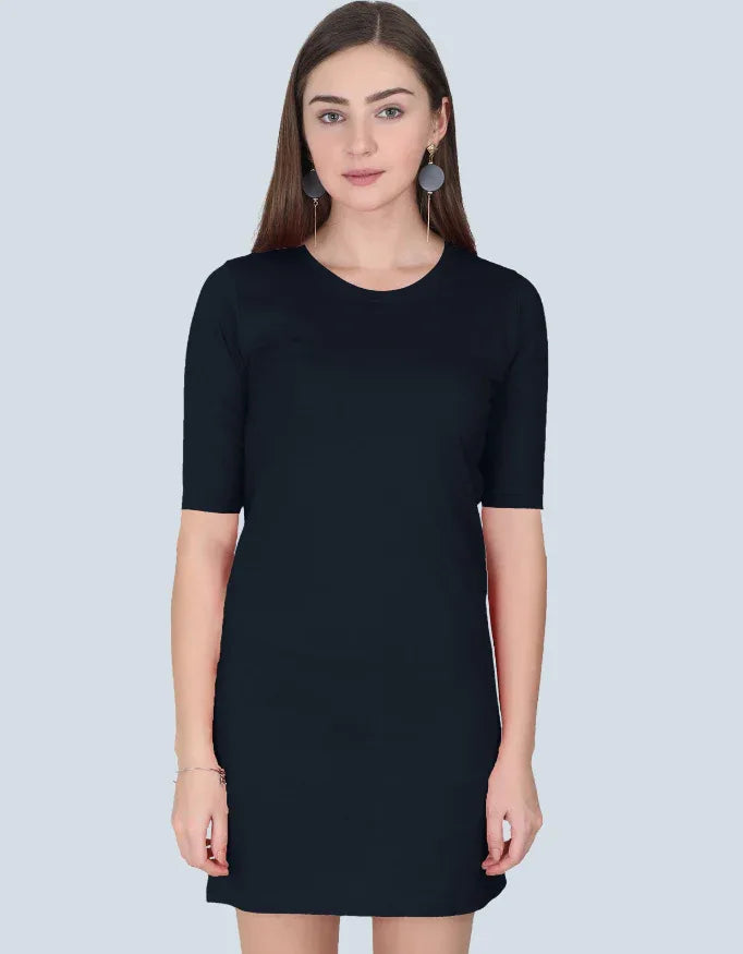 Navy Blue T-Shirt Dress - Not So Suttle