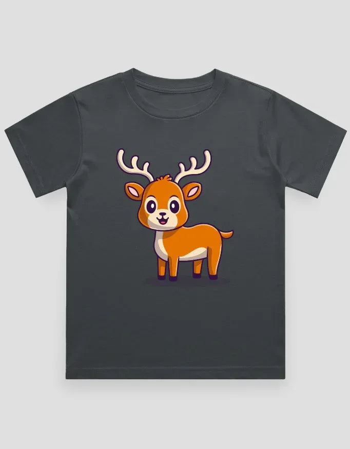 Deer Graphic T-Shirt for Boys - Not So Suttle