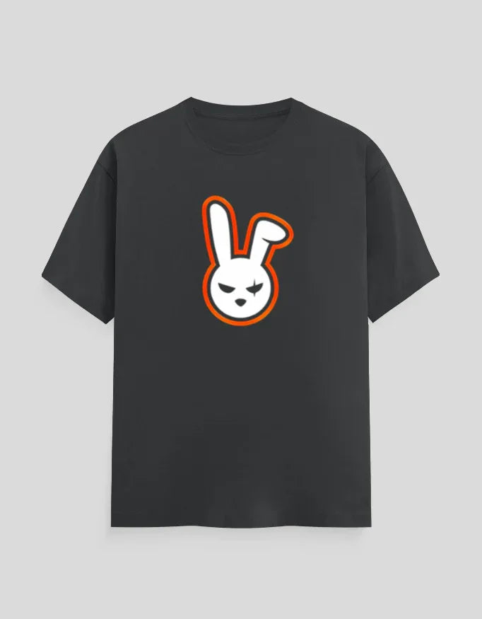 Angry Bunny Graphic T-Shirt for Men - Not So Suttle