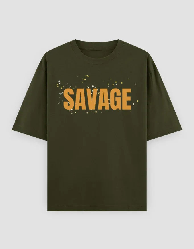 Savage Graphic Oversized Classic T-Shirt for Women - Not So Suttle