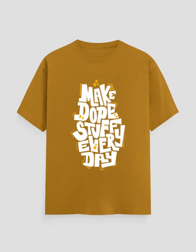 Make Dope Stuff Graphic Classic Crew T-Shirt for Men - Not So Suttle