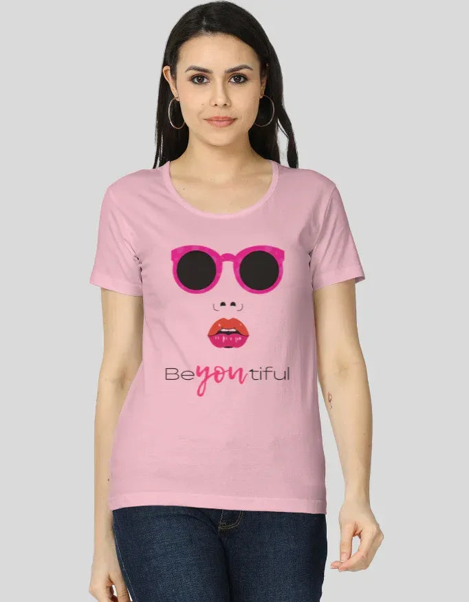 BeYoutiful Graphic Classic T-Shirt for Women - Not So Suttle