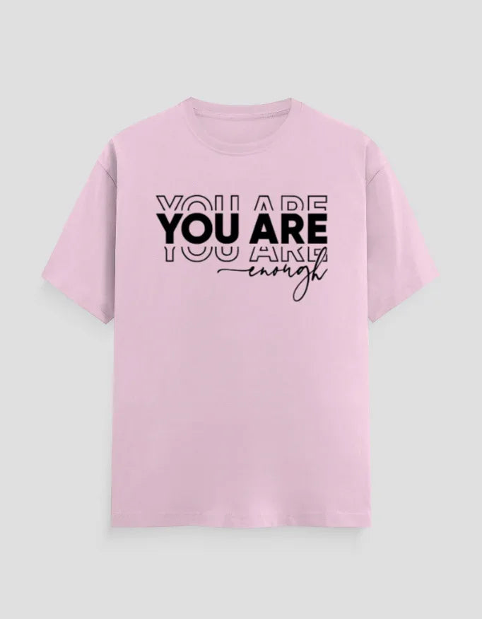 You are Enough Graphic Classic Crew T-Shirt for Men - Not So Suttle