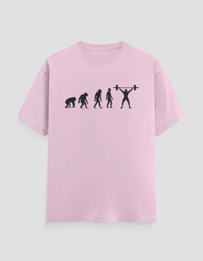 Evolution Graphic Classic Crew T-Shirt for Men - Not So Suttle