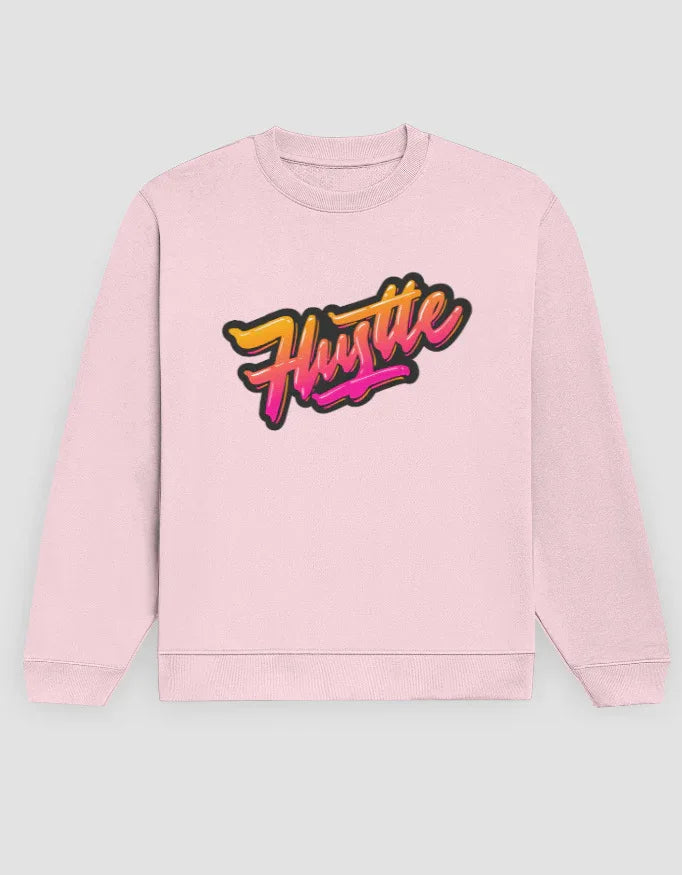 Hustle Graphic Sweatshirt for Men - Not So Suttle